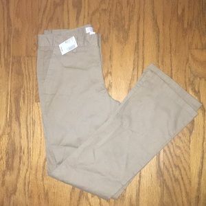 Children’s place- Girl khaki pants NWT
